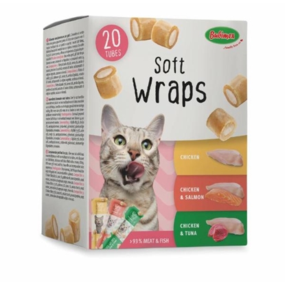 Picture of Bubimex Multipack Soft Wraps Cat Treats – 20 Pack